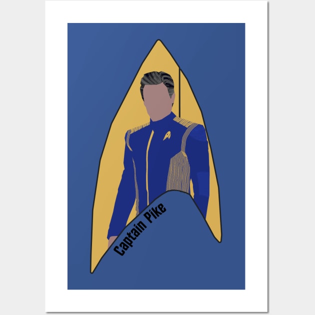 Captain Pike Wall Art by Sutilmente